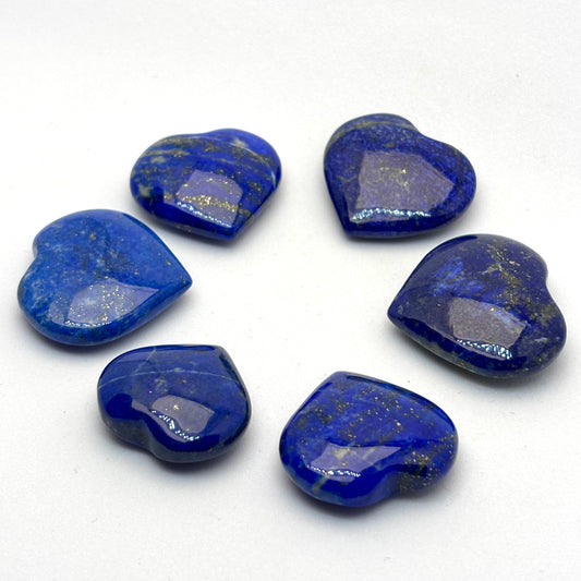 Billede af Lapis lazuli hjärta 2,5 cm toppkvalitet