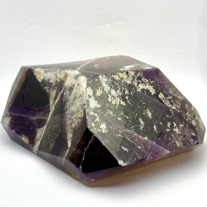 Amethyst m. Rauchquarz 14 cm, 1,5 kg