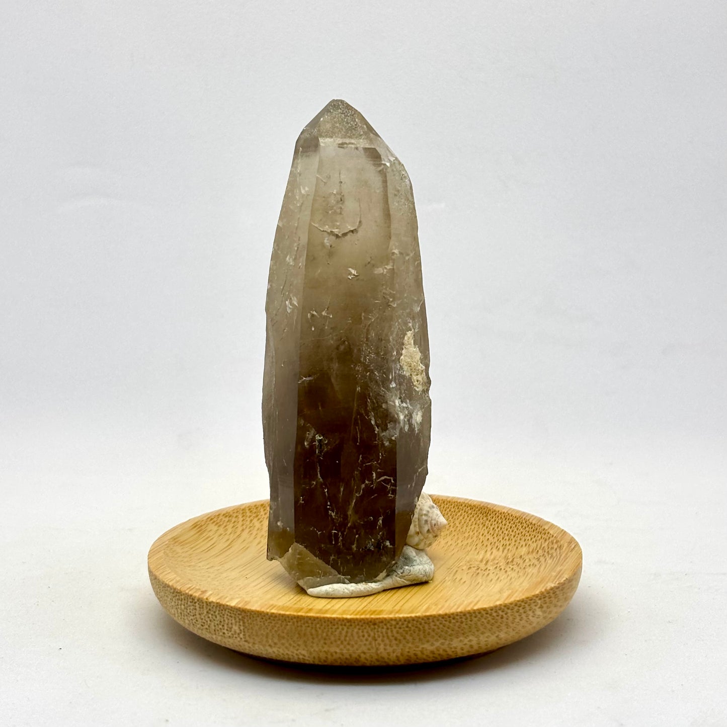 Rauchquarz Lemurian Spitze natürlich 9 cm Rauchquarz Lemurian Spitze natürlich 9 cm