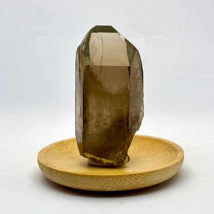 Rauchquarz Lemurian Tafelspitze natürlich 7 cm