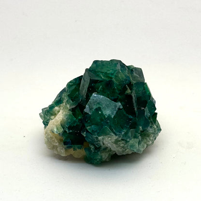 Kubischer grüner Fluoritcluster - 6 cm