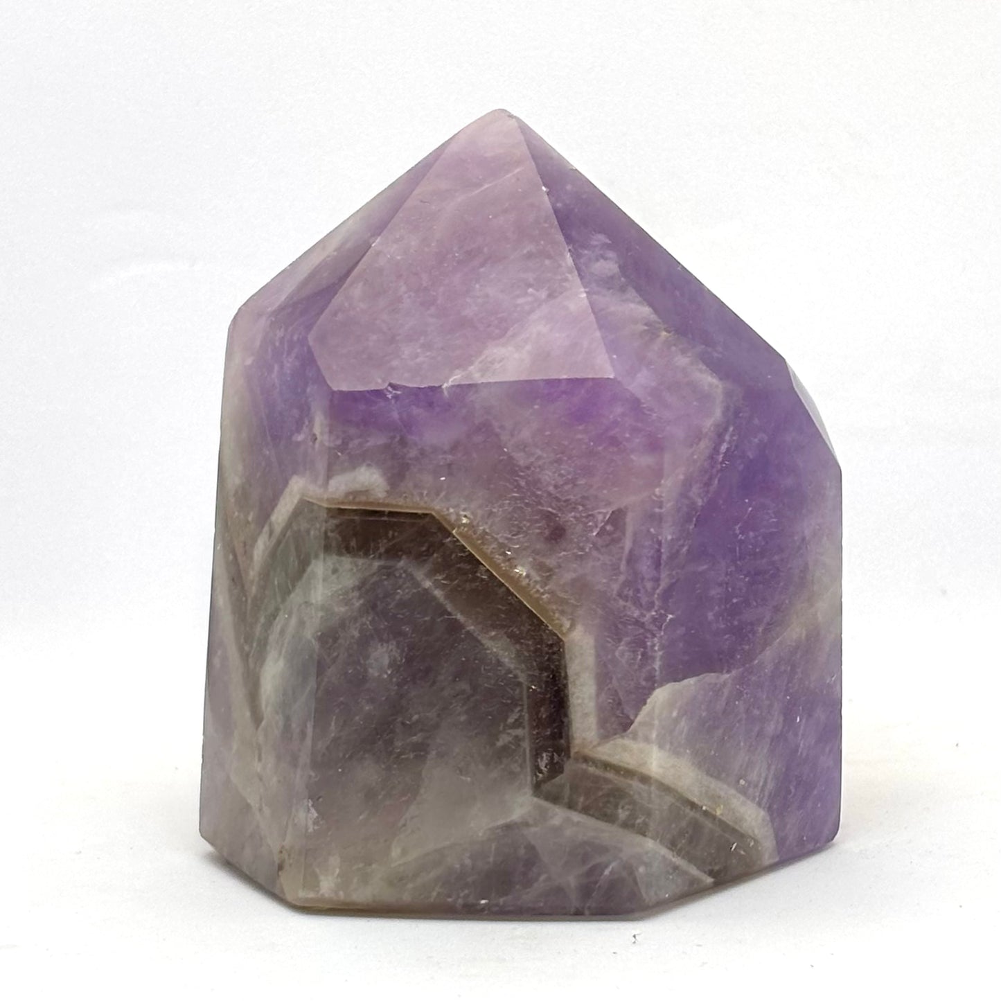 Amethyst Chevron Turm 8,5 cm Amethyst Chevron Turm 8,5 cm