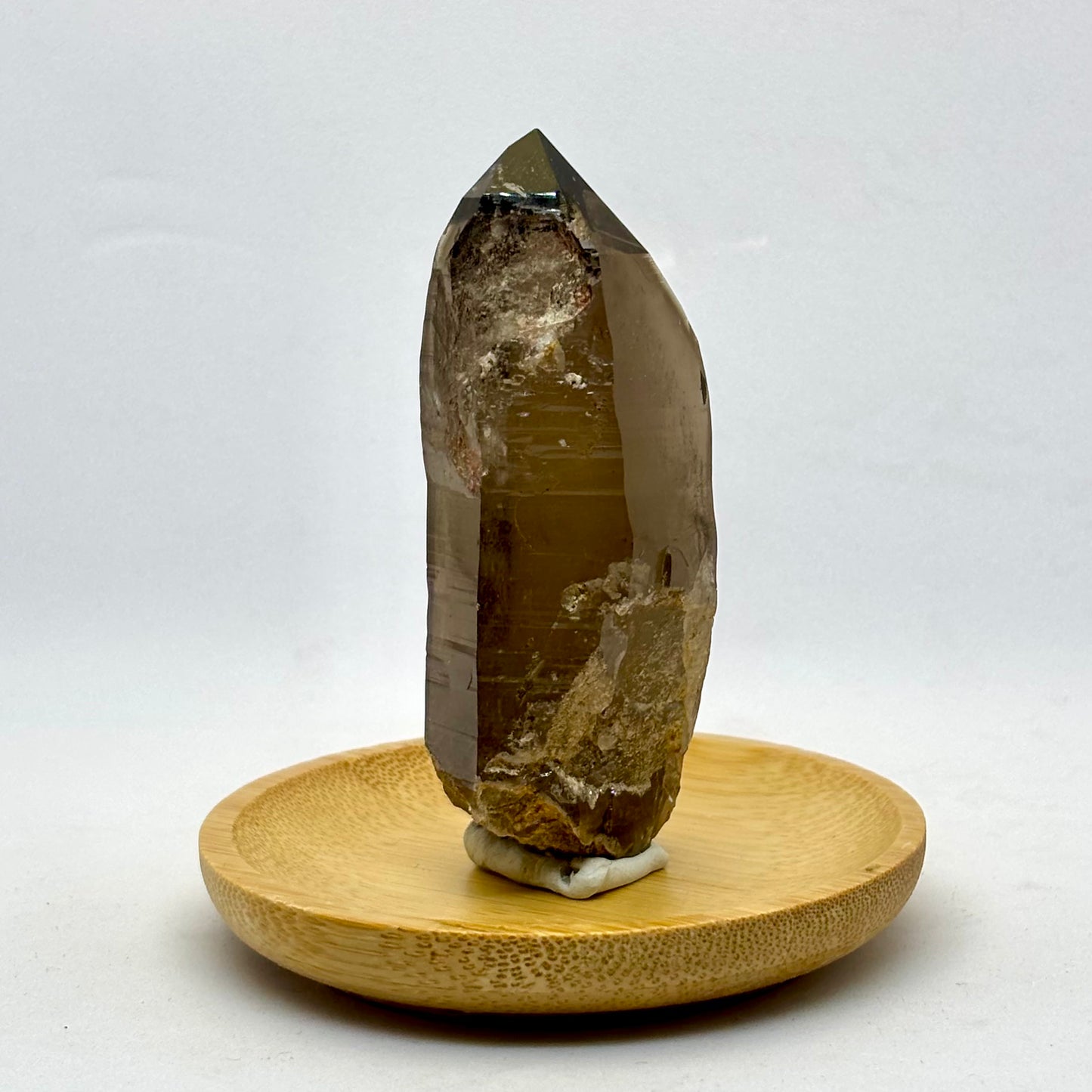 Rauchquarz Lemurian Spitze natürlich 7,5 cm Rauchquarz Lemurian Spitze natürlich 7,5 cm