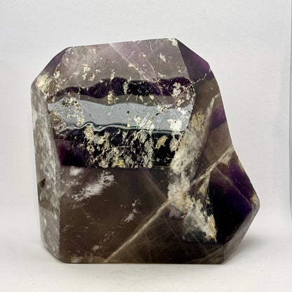 Amethyst m. Rauchquarz 14 cm, 1,5 kg