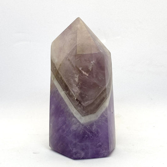 Billede af Amethyst Chevron Turm 9 cm