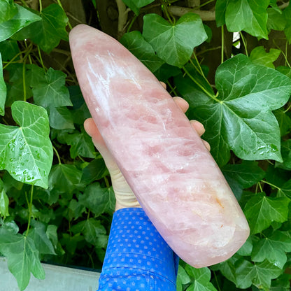 Rosakvarts Menhir - 26 cm, 4,9 kg