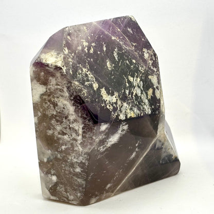 Amethyst m. Rauchquarz 14 cm, 1,5 kg