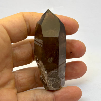 Rauchquarz Lemurian Spitze natürlich 7,5 cm