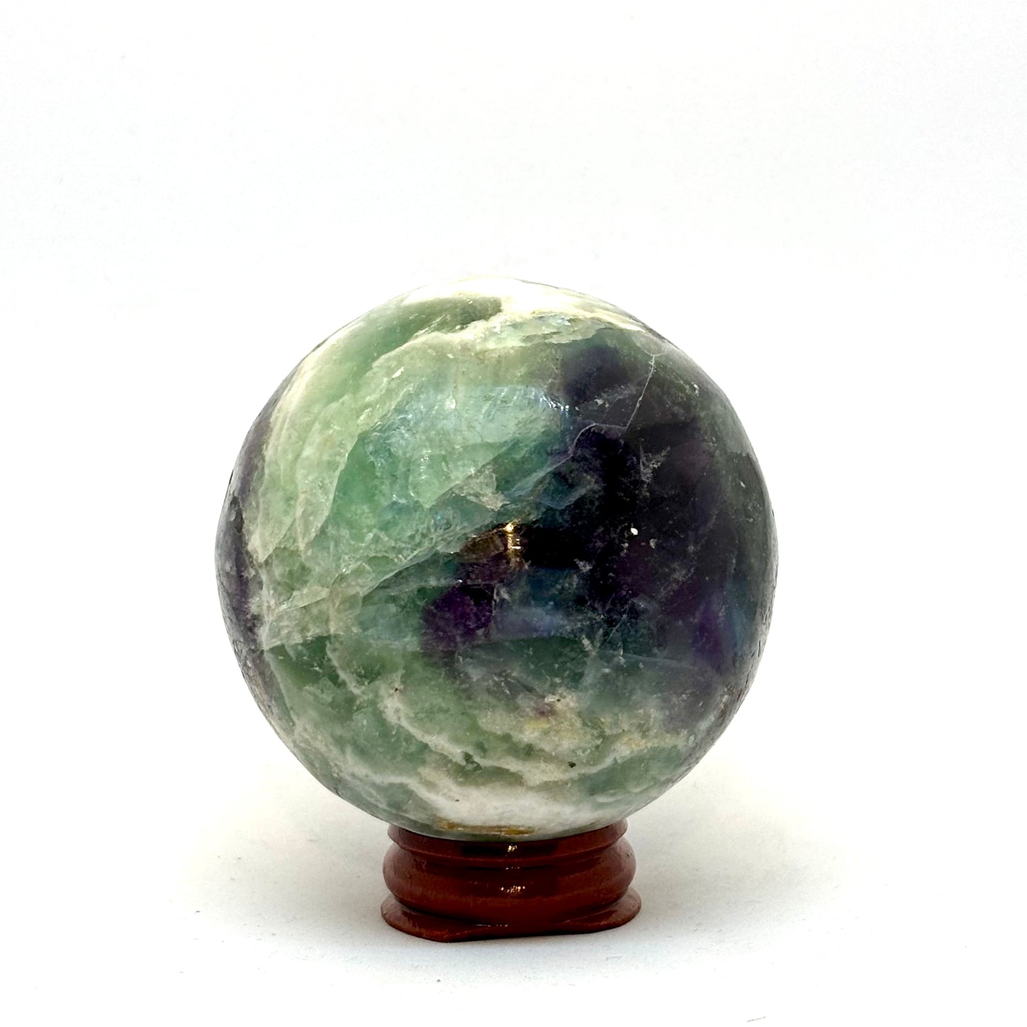 Ball Fluorite rustik - 6 cm Ball Fluorite rustik - 6 cm