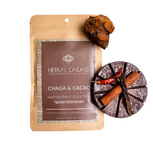 Billede af Ceremoniel Kakao med Chaga Immune Blend 100 gram