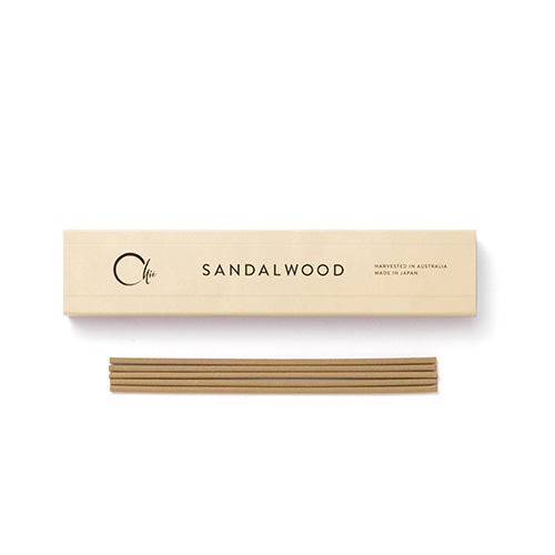 CHIE - Sandalwood 30 sticks - japansk røgelse CHIE - Sandalwood 30 sticks - japansk røgelse