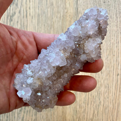 Amethyst Spirit Quartz från Sydafrika - mycket stor 13 cm