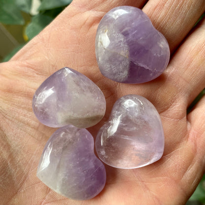 Amethyst Herz 3 cm