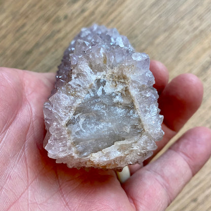 Amethyst Spirit Quartz från Sydafrika - mycket stor 13 cm