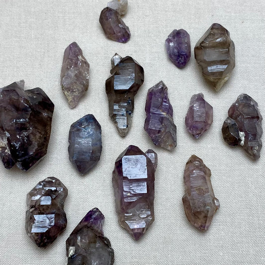 Billede af Doppelendig rauchiger Chiredzi-Amethyst