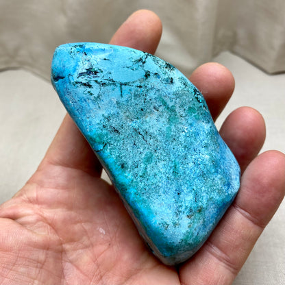 Aqua chrysocolla - 9 cm