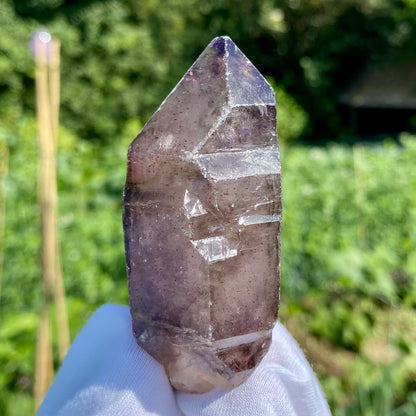 Brandbergquarz/Amethyst 8 cm