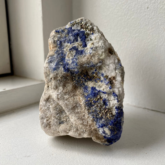 Billede af Lapislazuli in Matrix - 9 cm