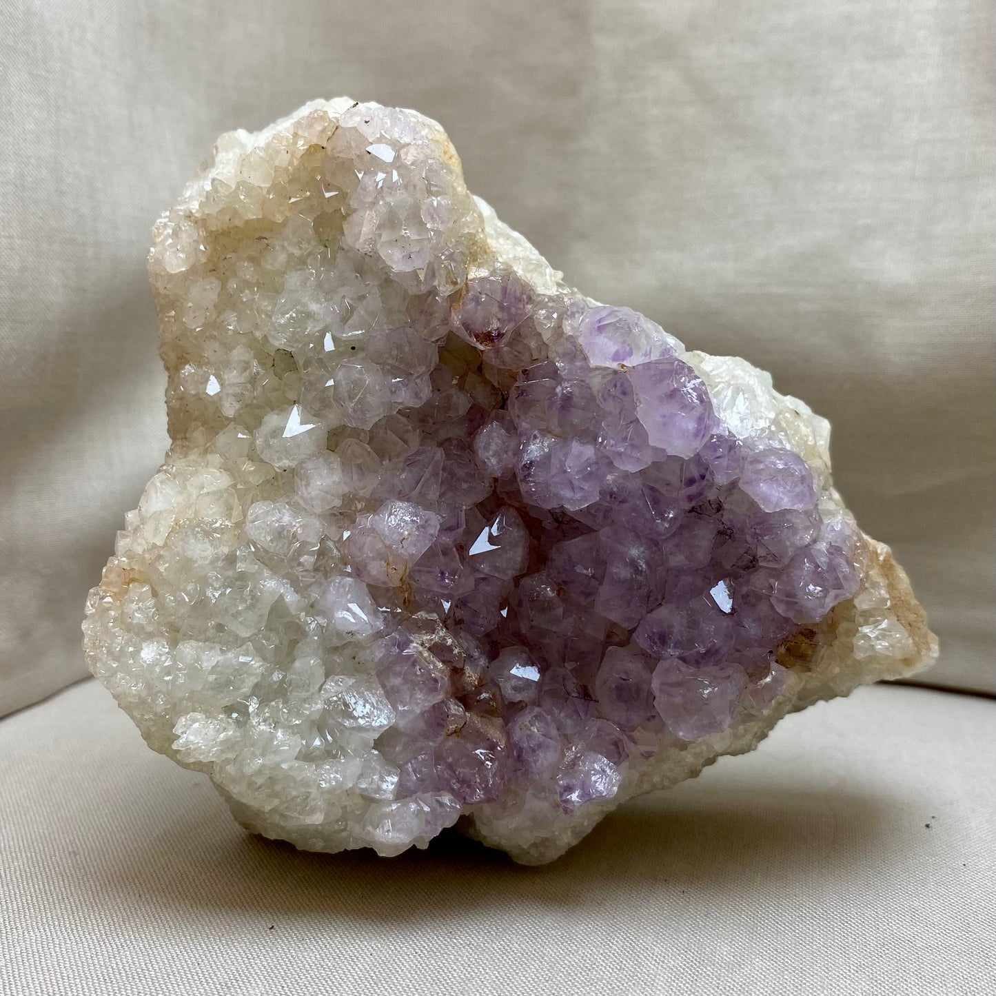 Amethyst Achat Geode, roh 10 cm Amethyst Achat Geode, roh 10 cm