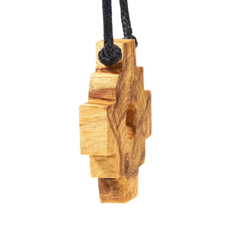 Palo Santo Chakana halskæde Palo Santo Chakana halskæde