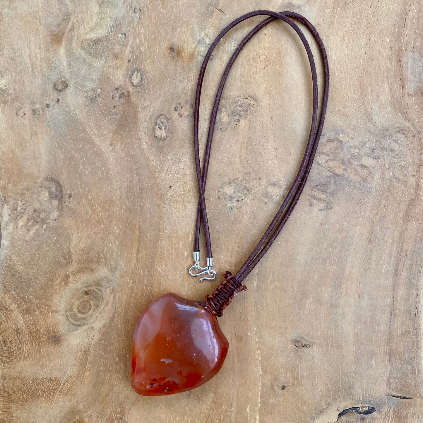 Carnelian - Forest Light Halsband Carnelian - Forest Light Halsband