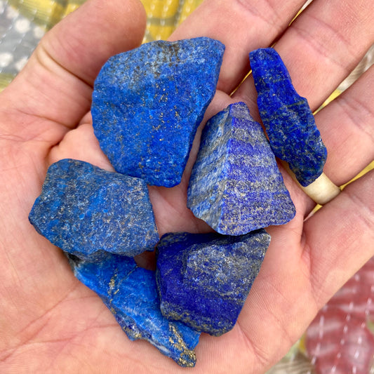 Billede af Lapis lazuli naturlig top kvalitet