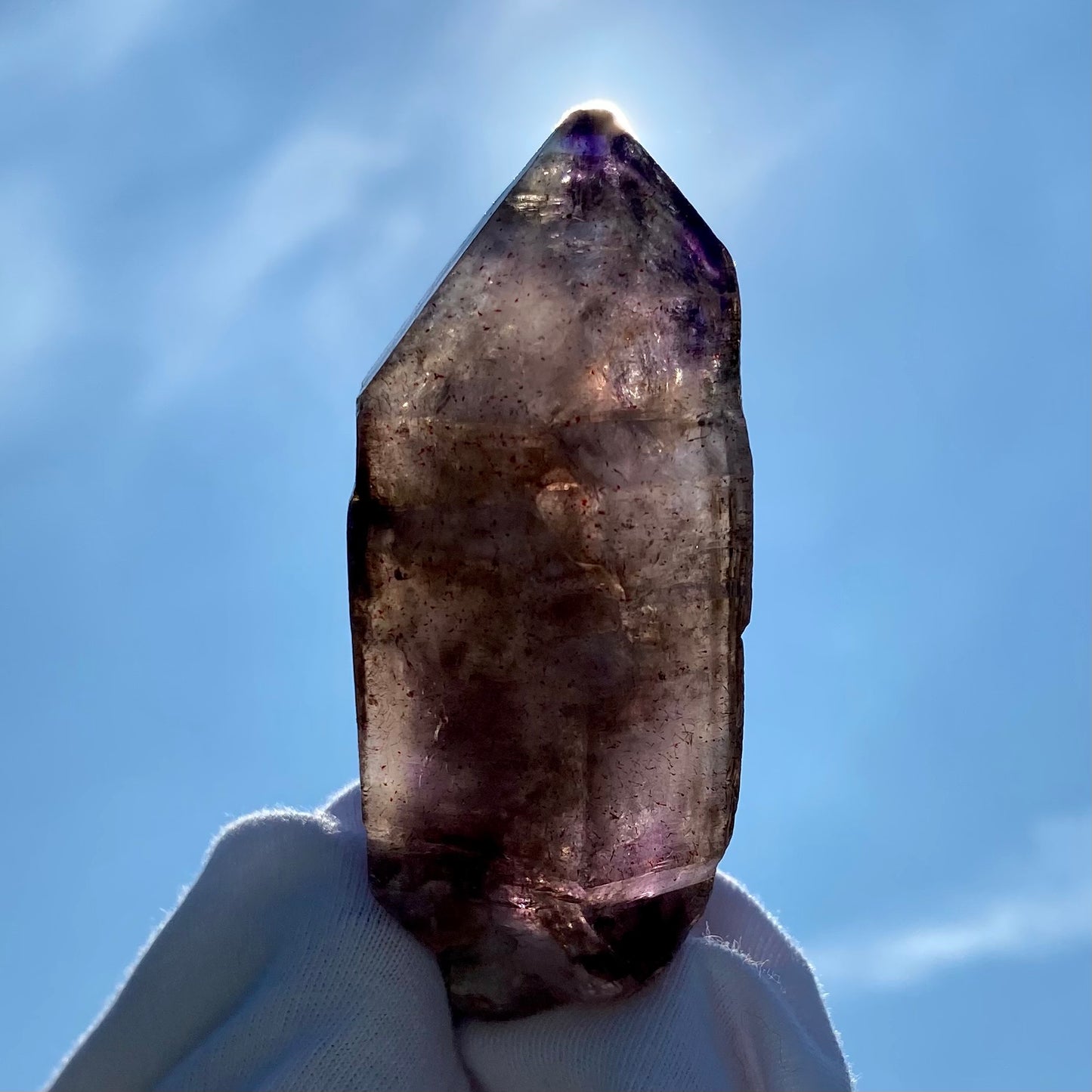 Brandbergquarz/Amethyst 8 cm Brandbergquarz/Amethyst 8 cm