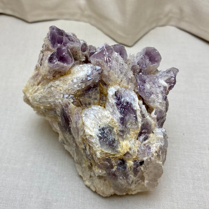 Amethyst-Cluster aus Zucker 10 cm