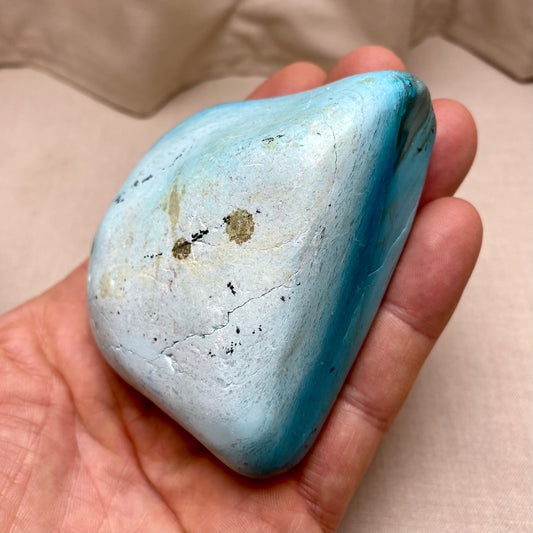 Billede af Aqua chrysocolla - 8 cm