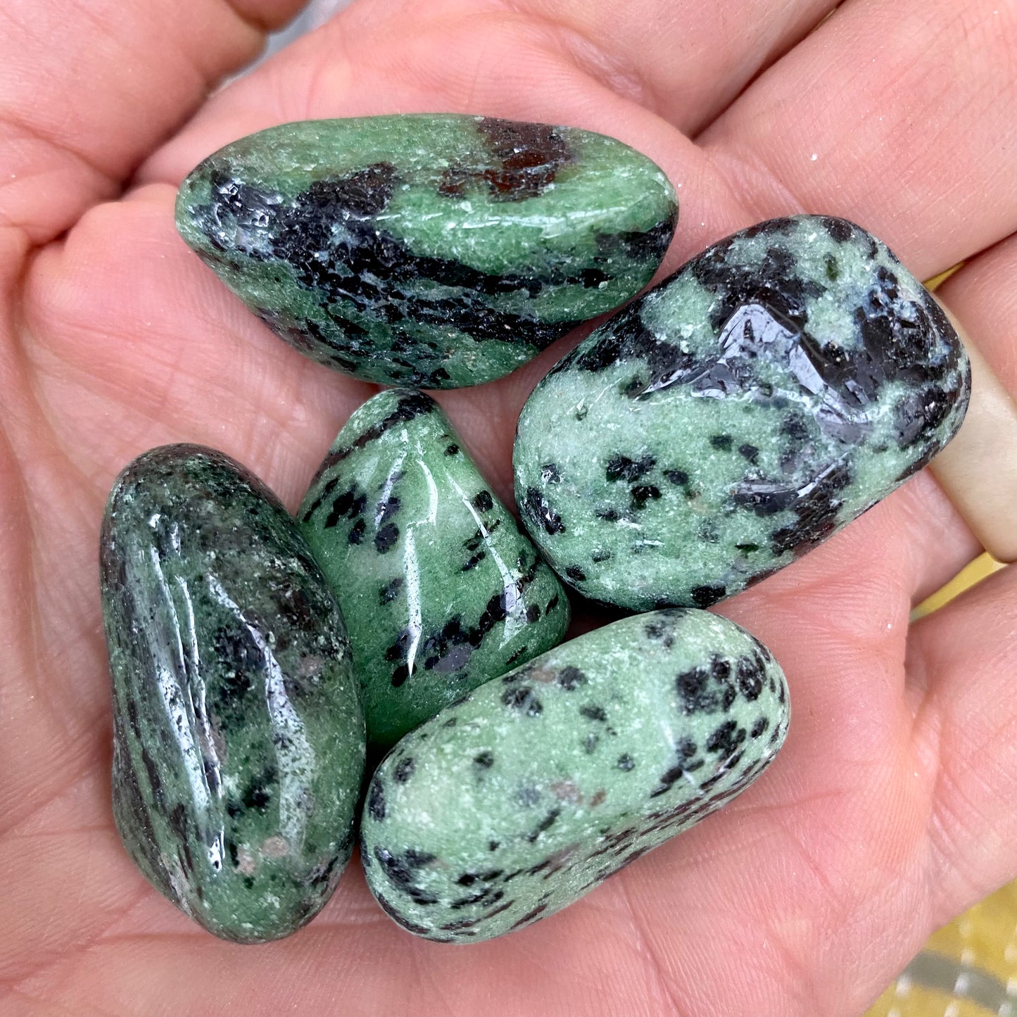 Zoisite - Pocket Stone Zoisite - Pocket Stone