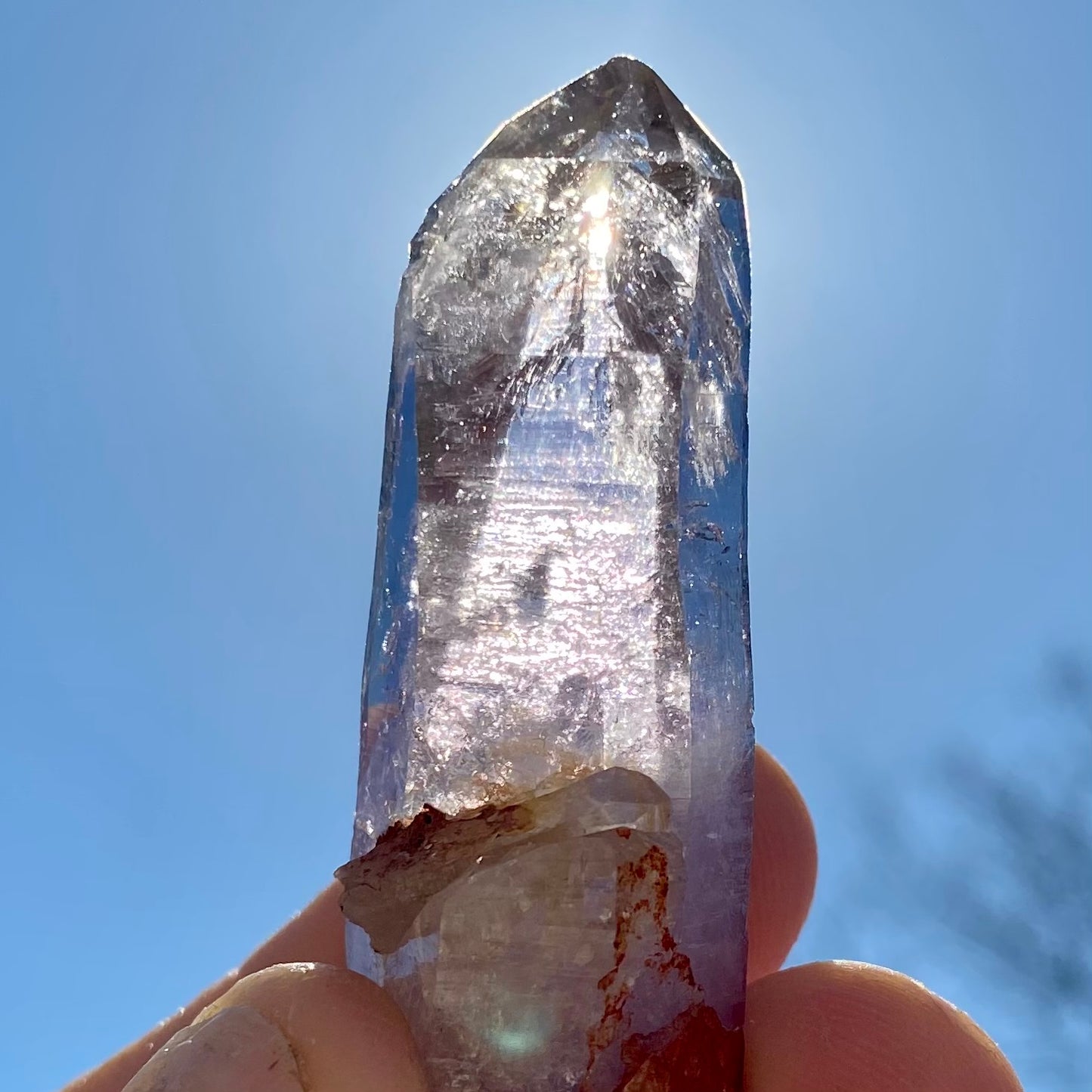 Ljus Shangaan Amethyst Quartz från Zimbabwe Ljus Shangaan Amethyst Quartz från Zimbabwe