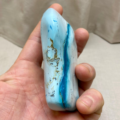 Aqua chrysocolla - 10 cm