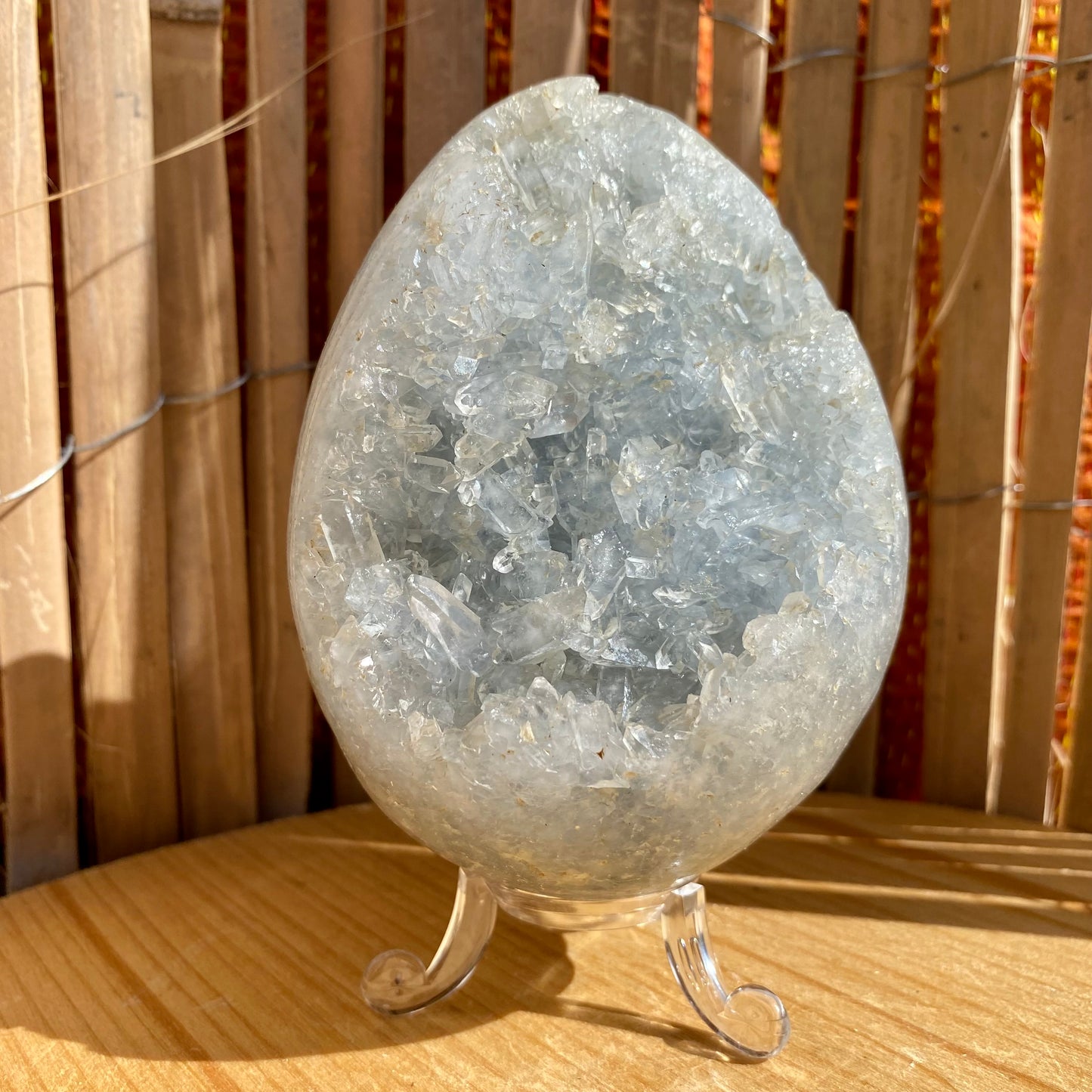 Celestite ägg 1.034 gram Celestite ägg 1.034 gram