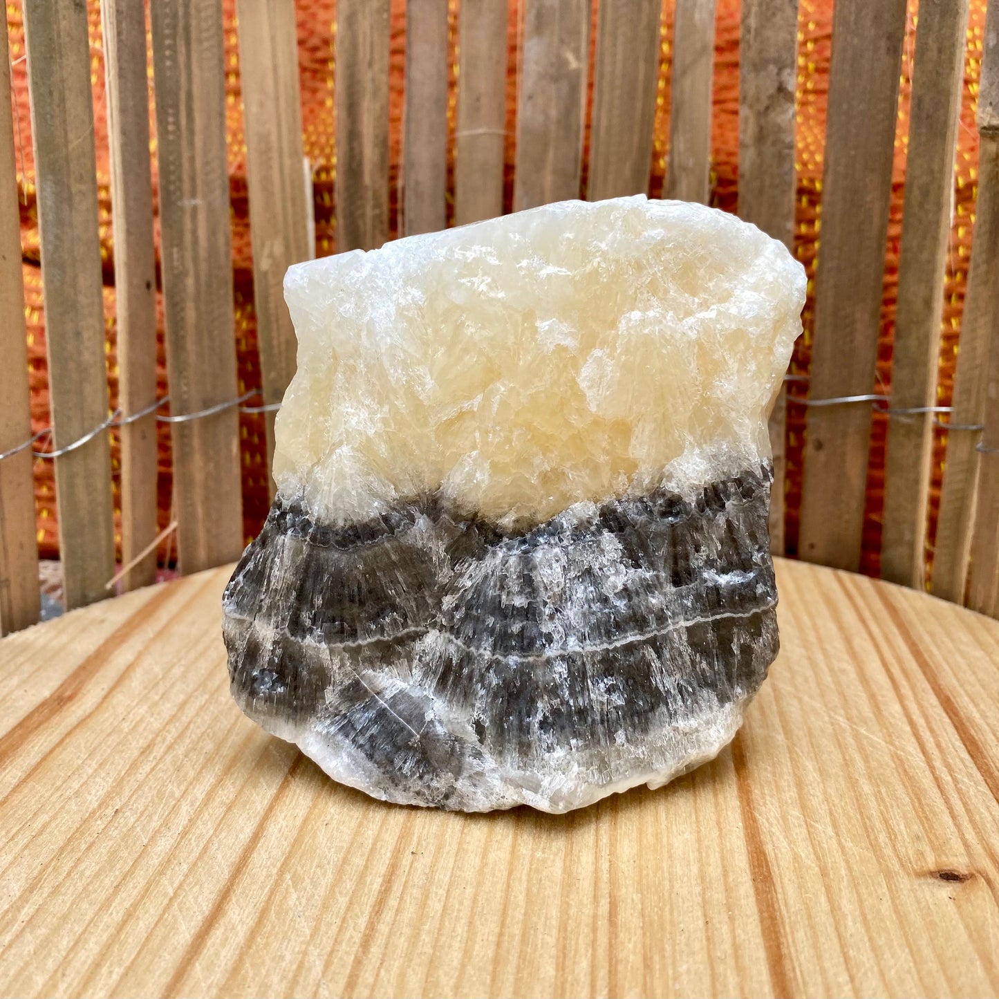 Zebra Calcite från Mexiko - 597 gram Zebra Calcite från Mexiko - 597 gram