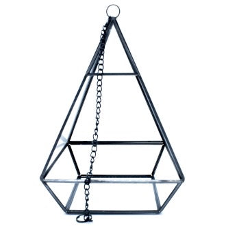 Billede af Pyramide stående eller hængende - glas