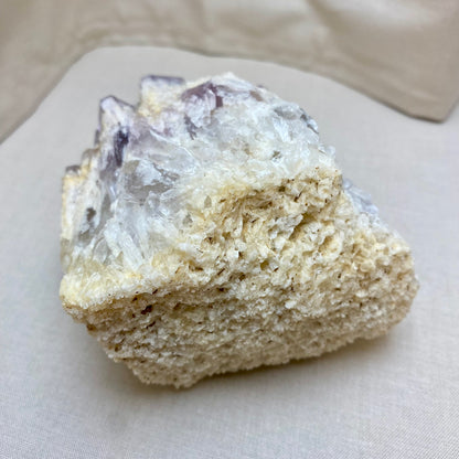 Amethyst-Cluster aus Zucker 9 cm