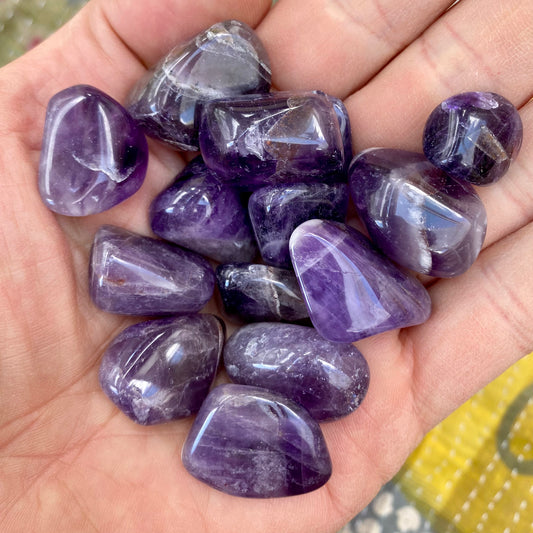 Billede af Amethyst, dunkel - Taschenstein