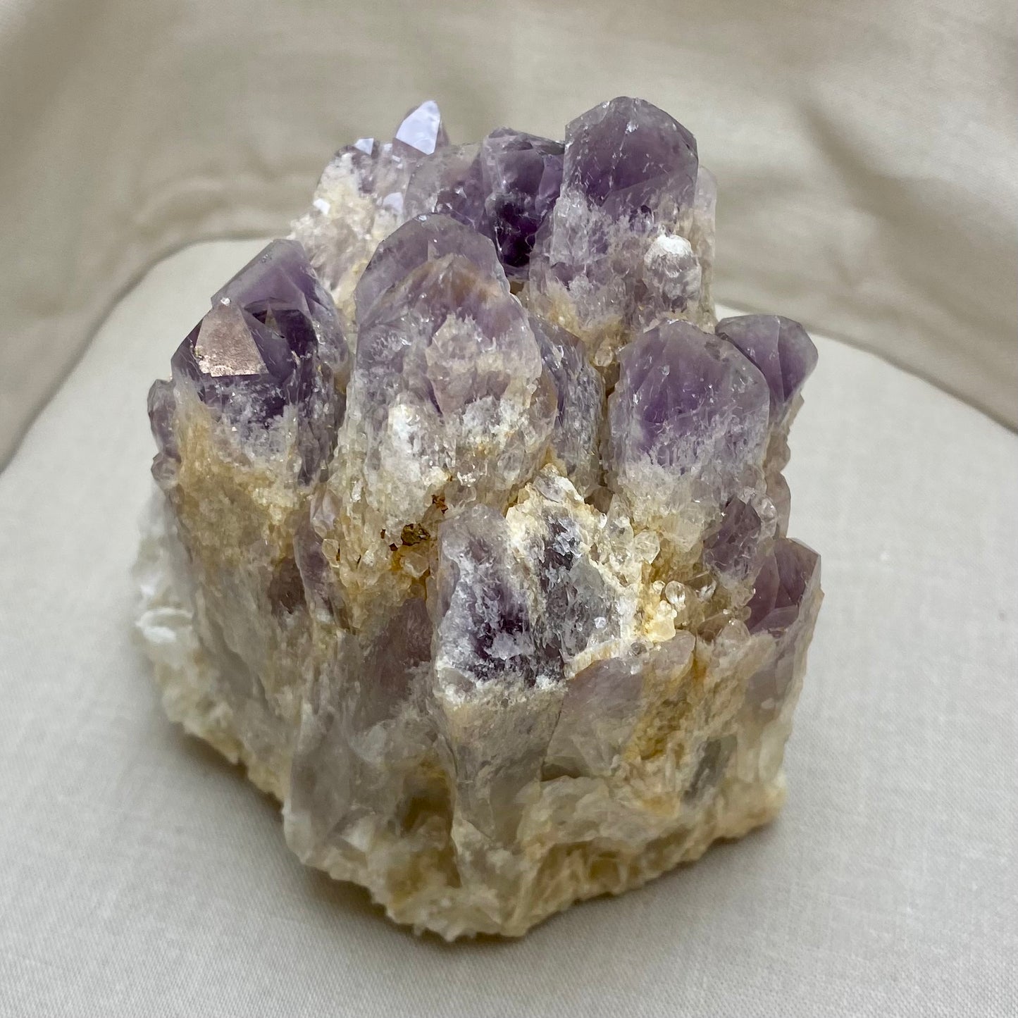 Amethyst-Cluster aus Zucker 9 cm Amethyst-Cluster aus Zucker 9 cm