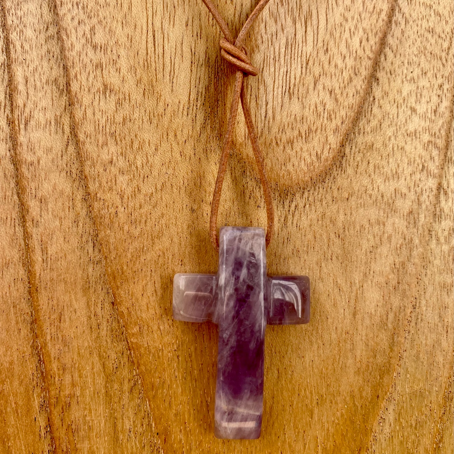 Amethyst Kreuz Halskette Amethyst Kreuz Halskette